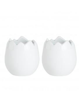 Lot de 2 mini vases oeufs