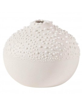 Mini vase à perles - Blanc (design 1)