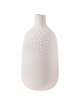 Mini vase à perles - Blanc (design 4)