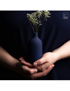 Mini vase à perles - Indigo