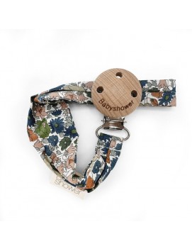 Attache tétine - Liberty Poppies