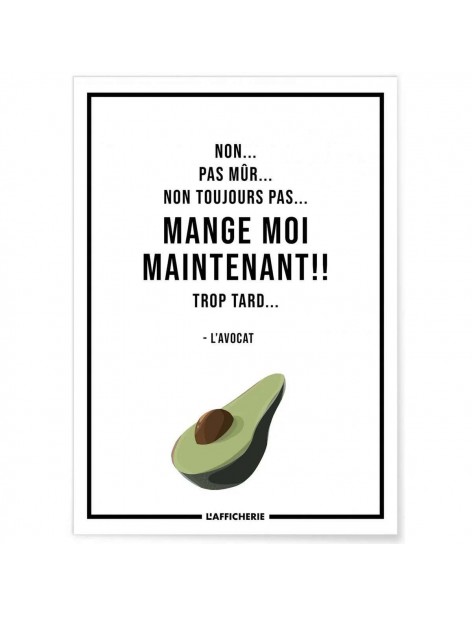 Affiche - Avocat