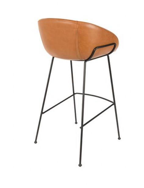 Tabouret de bar Feston - Brun