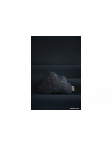 Coussin Cloud - Gold stella/Midnight blue