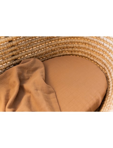 Drap housse couffin Melody - Nude