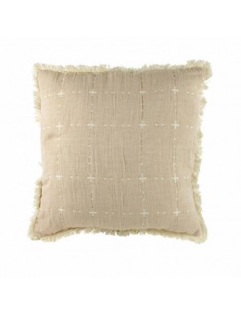 Coussin Quilt - Noisette