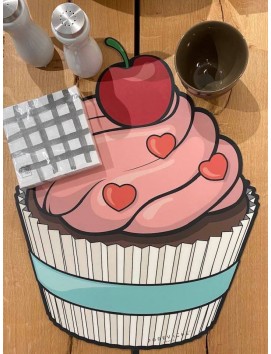 Set de table - Cupcake